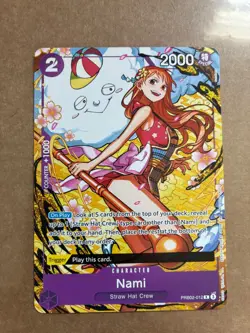 Nami (Welcome Pack 2026 Vol.1) PRB02-012 One Piece Promo Card 2 - Image 1