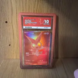 Victini | ACE GEM MINT 10 | BWR GRADED CARD 171/086 - Black Bolt (PERFECT SUBS) - Image 1