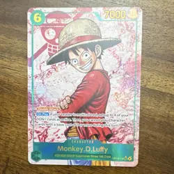 Bandai One Piece Card Game Monkey D. Luffy OP13-118 SEC Alt Art Foil 7000/6 - Image 3
