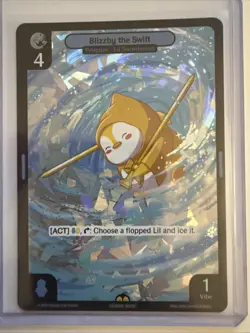 Vibes TCG Blizzby The Swift * ARCTIC FOIL * - Legend of the Lils Card # 81 - Image 2