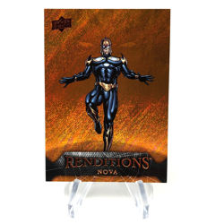 Marvel Card Nova 89 Orange /299 Fleer Upper Deck Renditions [NM] - Image 1