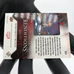 Marvel Card Nova 89 Orange /299 Fleer Upper Deck Renditions [NM] - Image 4