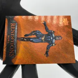 Marvel Card Nova 89 Orange /299 Fleer Upper Deck Renditions [NM] - Image 5