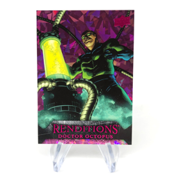 Marvel Card Doctor Octopus 51 Pink /199 Fleer Upper Deck Renditions [NM] - Image 1