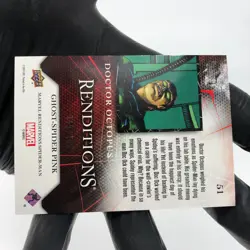 Marvel Card Doctor Octopus 51 Pink /199 Fleer Upper Deck Renditions [NM] - Image 4