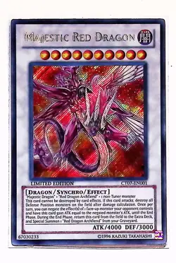 Majestic Red Dragon - CT07-EN001 - Secret Rare - Limited Edition - Yugioh - Image 1