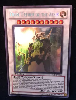 yu gi oh ghost odin father of the aesir 1ª edition stor-en040 - Image 1