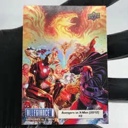 Marvel Card Avengers vs X-Men CC2 Holo Allegiance Upper Deck [NM] - Image 2