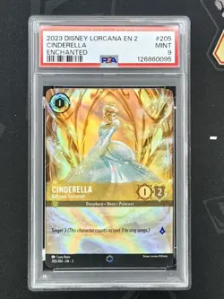 Disney Lorcana Cinderella Ballroom Sensation Enchanted 205/204 - Image 1