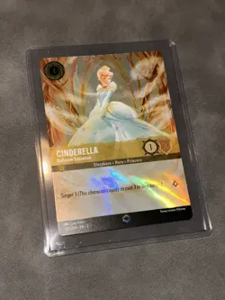 Disney Lorcana Cinderella Ballroom Sensation - Enchanted - 205/204 NM Rare TCG - Image 1