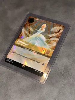 Disney Lorcana Cinderella Ballroom Sensation - Enchanted - 205/204 NM Rare TCG - Image 3