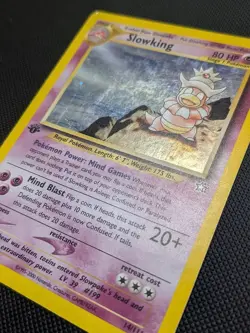 1st Edition Slowking 14/111 Neo Genesis Holo Rare 2000 Nintendo Pokemon Card - Image 5