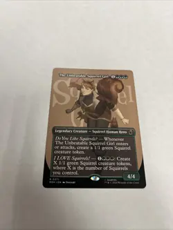 The Unbeatable Squirrel Girl Borderless Nonfoil Superheroes Card #0371 MTG LP - Image 1