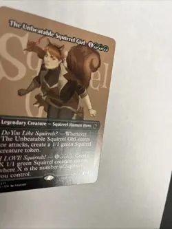 The Unbeatable Squirrel Girl Borderless Nonfoil Superheroes Card #0371 MTG LP - Image 2