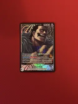 Bandai One Piece Card Game Crocodile OP14-079 Leader Special Rare Foil 5000 - Image 1