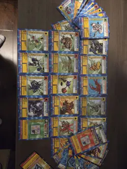 Vintage 1999 Bandai Digimon Card Lot – 48 Cards (1st Edition) - Image 2