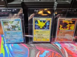 Articuno ex 032 Moltres Ex 031 Zapdos Ex 033 Nintendo Promo Cards All Damaged - Image 1