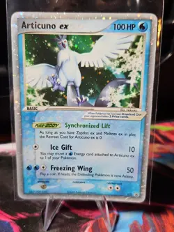Articuno ex 032 Moltres Ex 031 Zapdos Ex 033 Nintendo Promo Cards All Damaged - Image 2