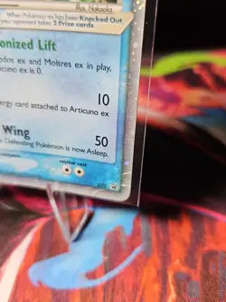 Articuno ex 032 Moltres Ex 031 Zapdos Ex 033 Nintendo Promo Cards All Damaged - Image 4