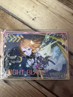 One Piece CCG Goddess Nami Metal Card - Light Blade /23 - Image 1