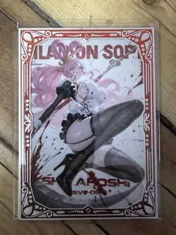 One Piece CCG Goddess Shirahoshi Metal Card - Sexy Maid Scythe /58 - Image 1