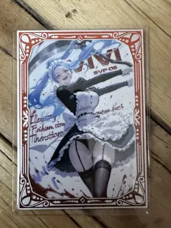 One Piece CCG Goddess Vivi Metal Card - Sexy Maid With Scythe /58 - Image 1