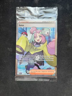 Iono 124 Pokemon TCG SV: Scarlet & Violet SVP - Black Star Promo Cards Sealed NM - Image 1
