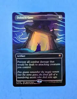 1x Dolmen Gate Special Guest Lorwyn Eclipsed Mtg Card ECL Foil Borderless - Image 1
