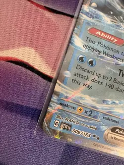Blastoise EX 009/165 - Scarlet & Violet 151 - Pokemon Card - Near Mint - Image 5