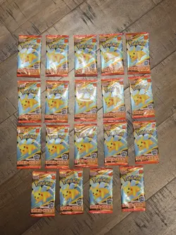 USA SELLER 19x McDonald's Promo Card Pack 2025 Pikachu 020/M-P Japanese Pokemon - Image 1