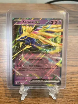 Pokemon TCG Xerneas ex SVP 179 2025 Scarlet & Violet Black Star Promo Card - Image 1