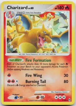 Charizard 001/099 Holo Promo Miscellaneous Cards & Products Pokemon Holo Damaged - Image 1