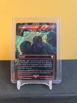 Isengard Unleashed (Borderless) (Surge Foil) [LTC - 539] - NM TCG MTG - Image 1