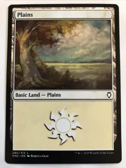 MTG Commander Anthology Volume II Plains 280/312 NM Rebecca Guay - Image 1