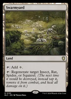 MTG Commander BLB R Swarmyard #0133 - Image 1