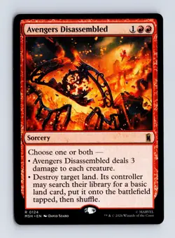 Avengers Disassembled 0124 (R) MTG Marvel Super Heroes (MSH) - Image 1