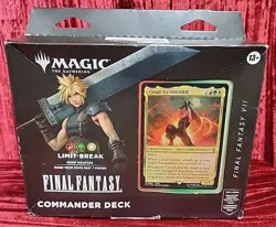 Magic: The Gathering Final Fantasy VII Commander Deck Limit Break NEW SEALED - Image 1