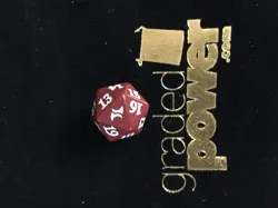 Life Counters / Spindowns Fate Reforged 22mm Spindown Dice (Red) Magic MTG - Image 1