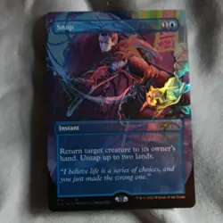 MTG Snap Secret Lair Drop Series Foil NM - Image 1