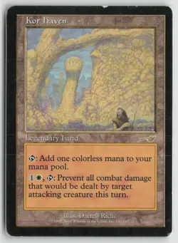 Kor Haven Heavily Played 141 Nemesis Magic: The Gathering - Image 1