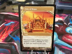 City of Brass (Future Sight) Mystery Booster 2 Magic The Gathering NM - Image 1