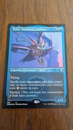 Esior, Wardwing Familiar (Foil Etched) Commander Legends Foil - Image 1