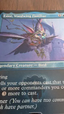 Esior, Wardwing Familiar (Foil Etched) Commander Legends Foil - Image 4