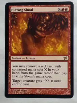 MTG - Blazing Shoal - BoK - Rare - NM/LP - Magic the Gathering - Image 1