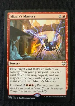MTG - Mizzix's Mastery - Commander: Outlaws of Thunder Junction - NM Rare #175 - Image 1