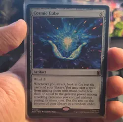 MTG Marvel Super Heroes - Cosmic Cube Artifact Mythic Foil EN - 0245 - Image 1