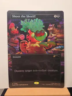 Shoot the Sheriff 7166 Secret Lair Garfield: Our Only Thought is to Entertain - Image 1