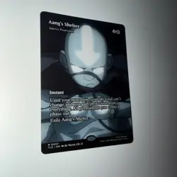 MTG Aang's Shelter Teferi's Protection Borderless Avatar TLE #7 Non-Foil NM - Image 1