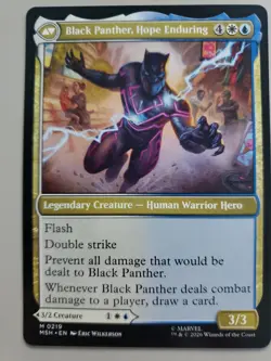 MTG King T'Challa Marvel Super Heroes Regular Mythic - Image 2