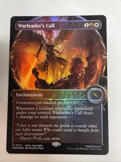 Warleader's Call Showcase Foil Murders at Karlov Manor Rare #315 - Image 1